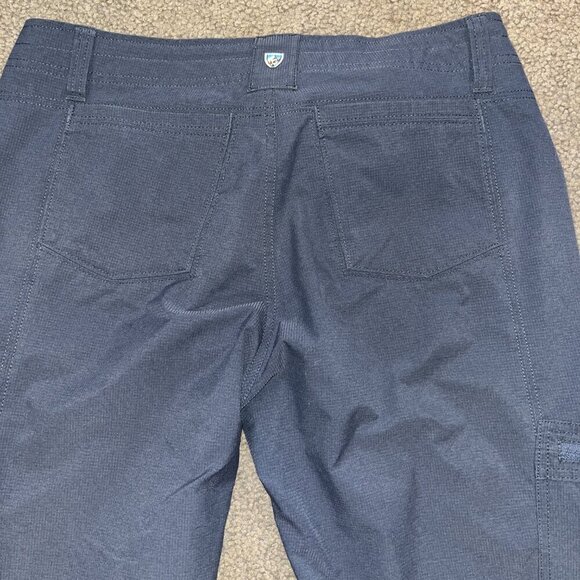 KUHL Women's HORIZN Skinny Cargo Hiking Outdoor PANTS in Navy Size: 12R - Picture 7 of 14